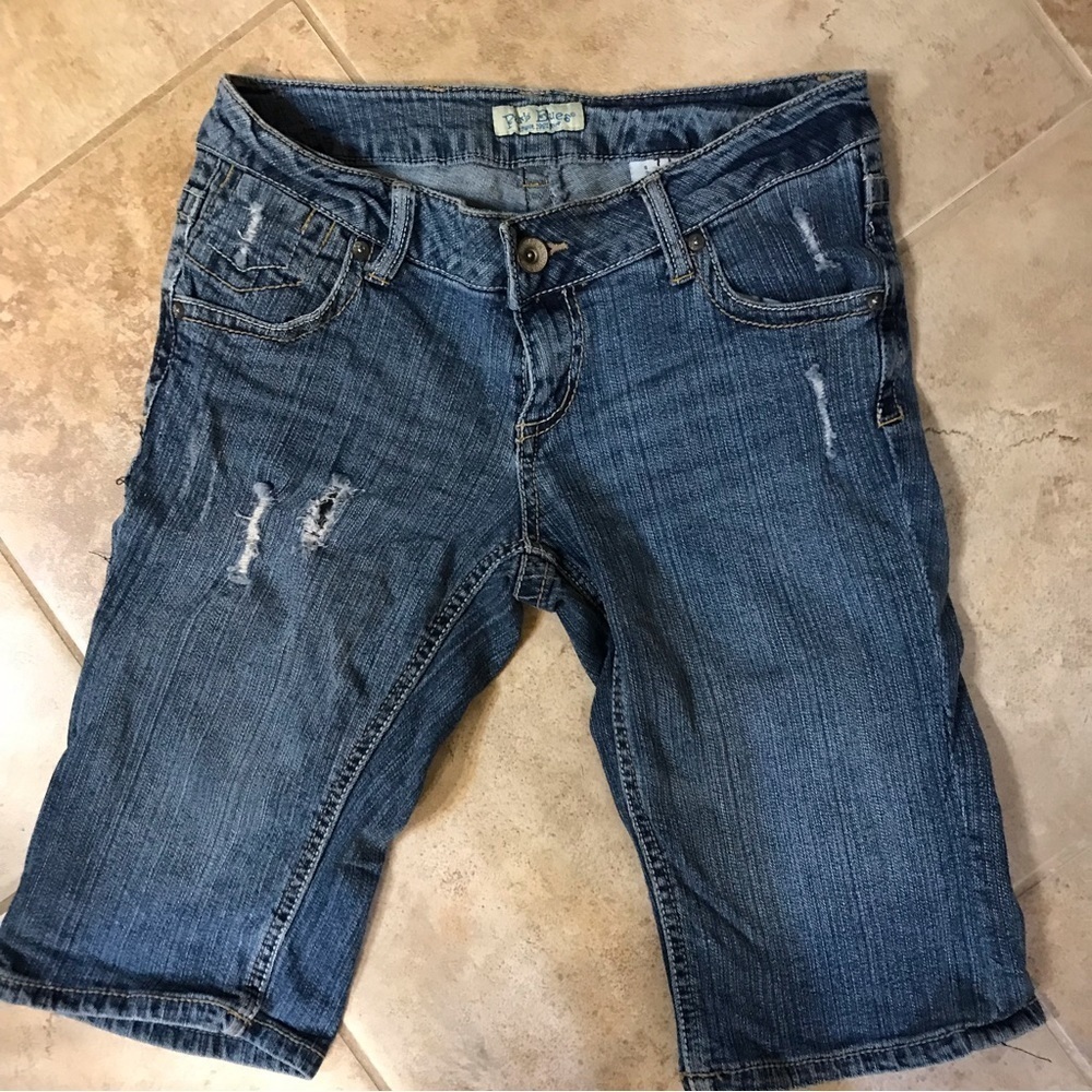 ▪️Paris Blues Distressed Denim Shorts